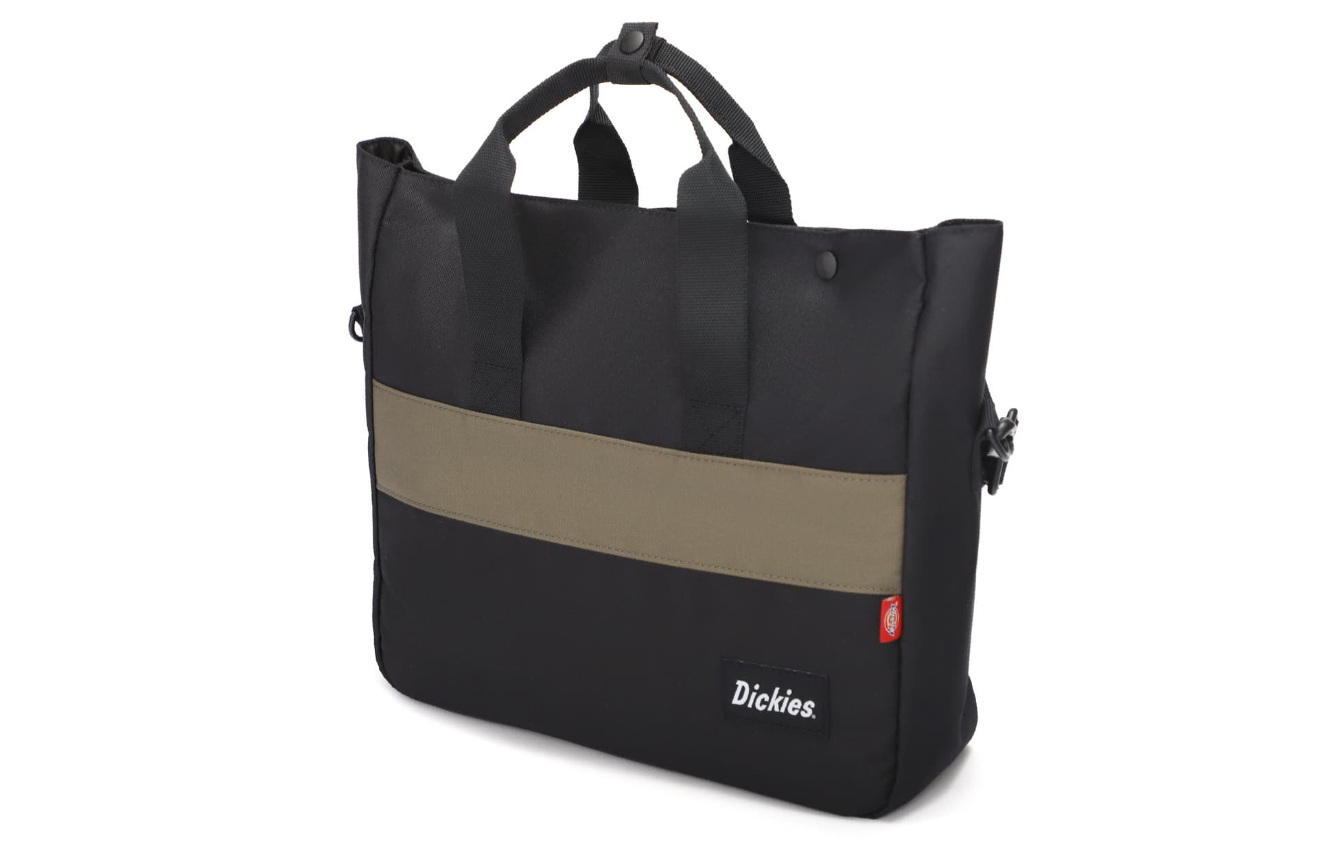 Dickies Polyester Laptop Bag Black & Army Green