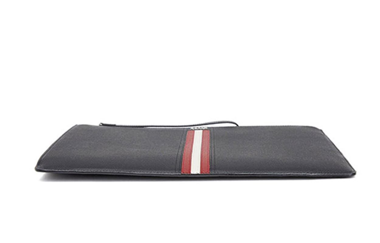 BALLY Cow Clutch Black