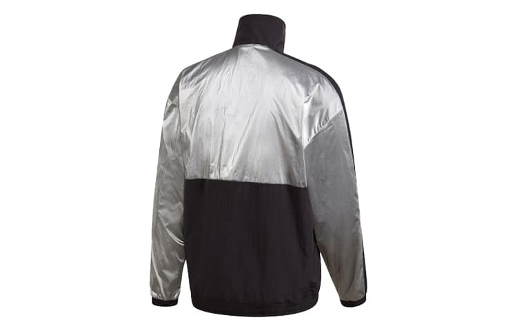 Adidas Originals Jackets Black Stand Collar Moderate Other