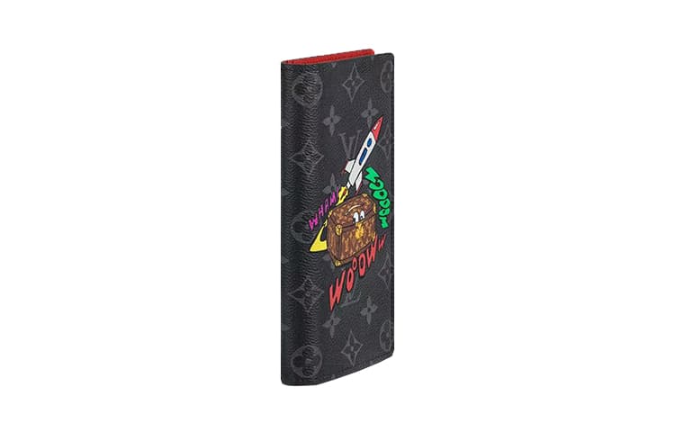 LOUIS VUITTON Brazza Monogram Canvas Wallet Black