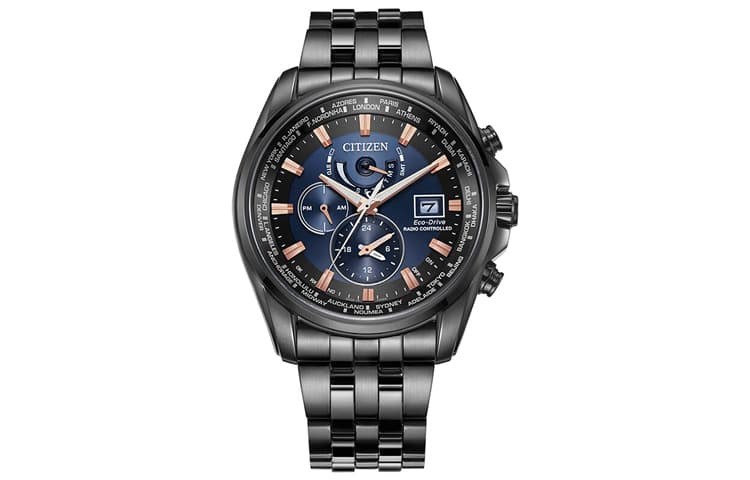CITIZEN Ecology Drive Collection 200m Waterproof Quartz Movement Stainless Steel Strap Watch Blue