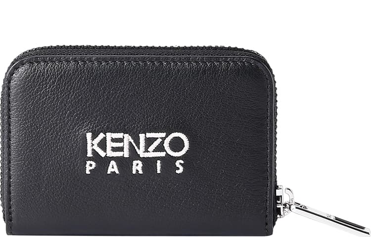 KENZO Letter Logo Coin Purses Basic Set (Bag+Tag)