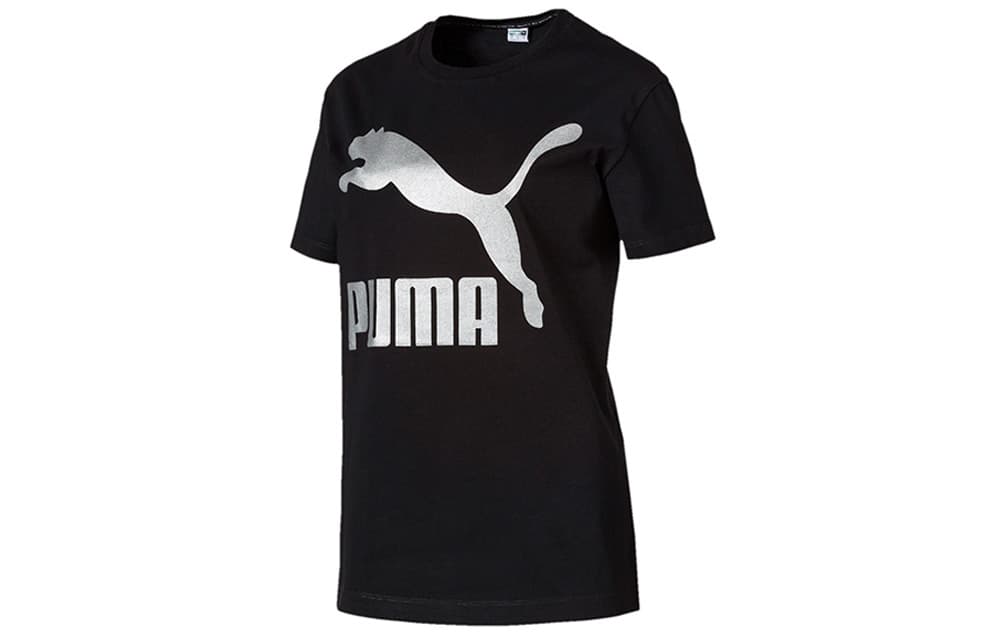 PUMA ESS T Shirts Crew Neck Moderate Straight Fit