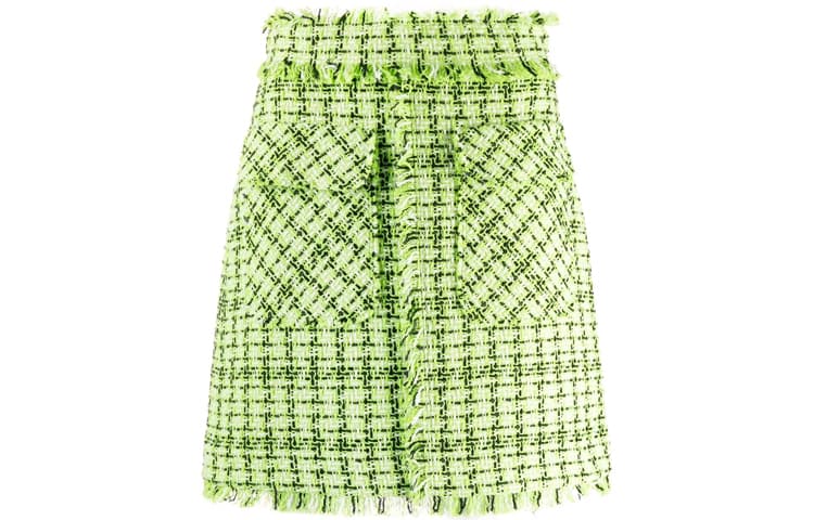 MSGM Long Skirt Green