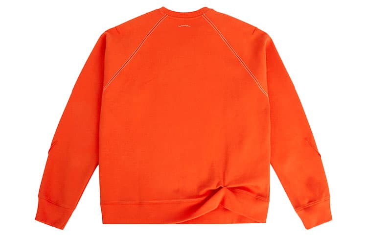 ADER ERROR Sweatshirts Orange Crew Neck Moderate Regular