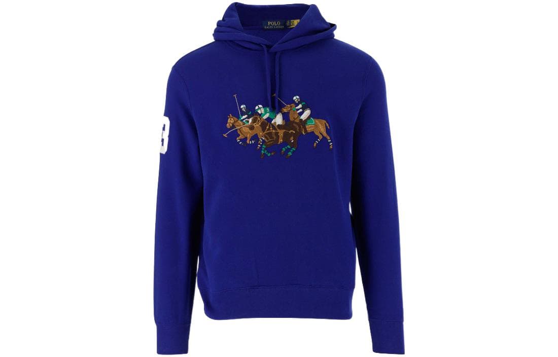 Polo Ralph Lauren Embroidery Sweatshirt Royal Blue