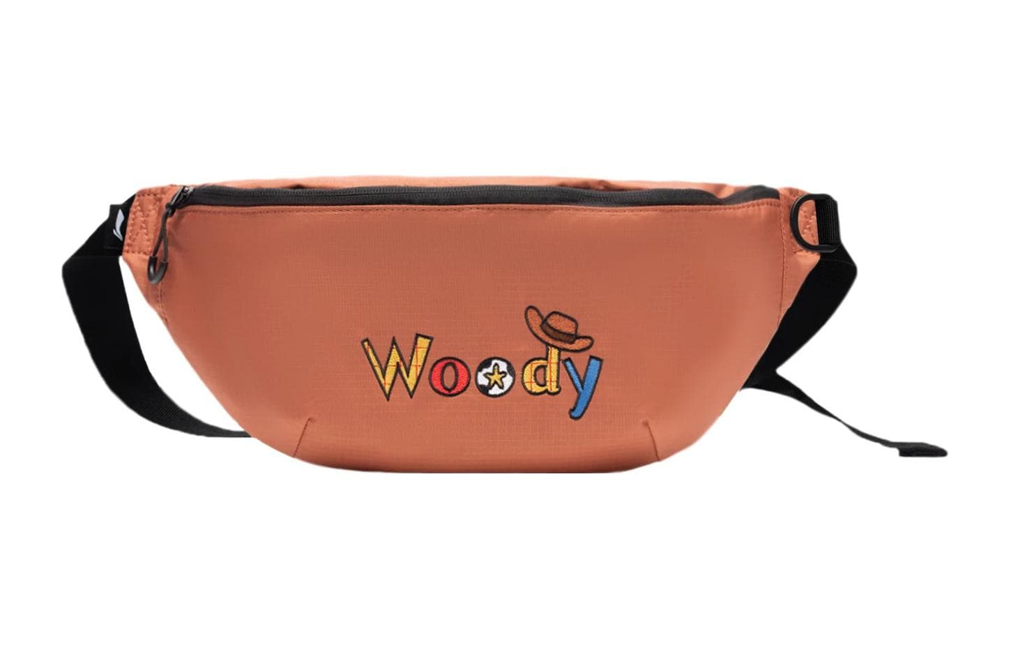 Li Ning Disney, Collaboration Fabric Waist Bag Chest Bag Brown Brown