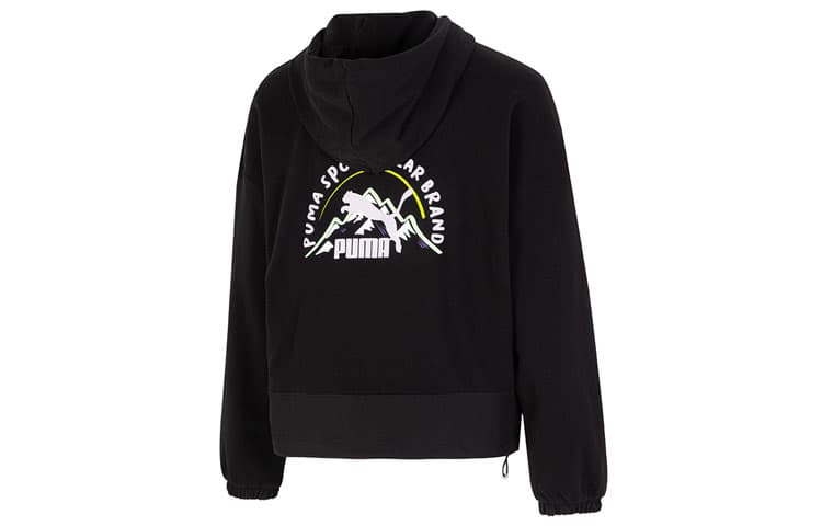 PUMA Jackets Black Hooded Moderate Other