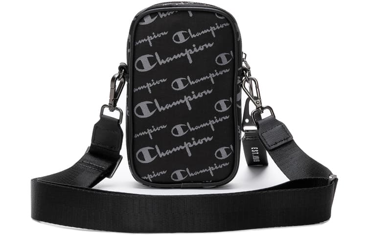 Champion Fabric Shoulder Bag Small Black/Khaki