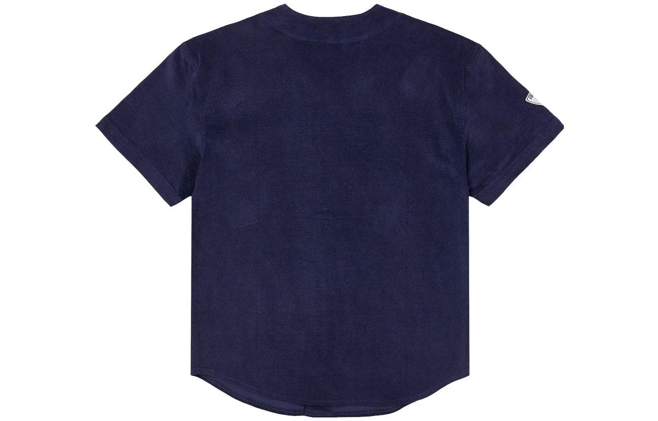 PALACE Cord Baseball Jersey 'Navy'