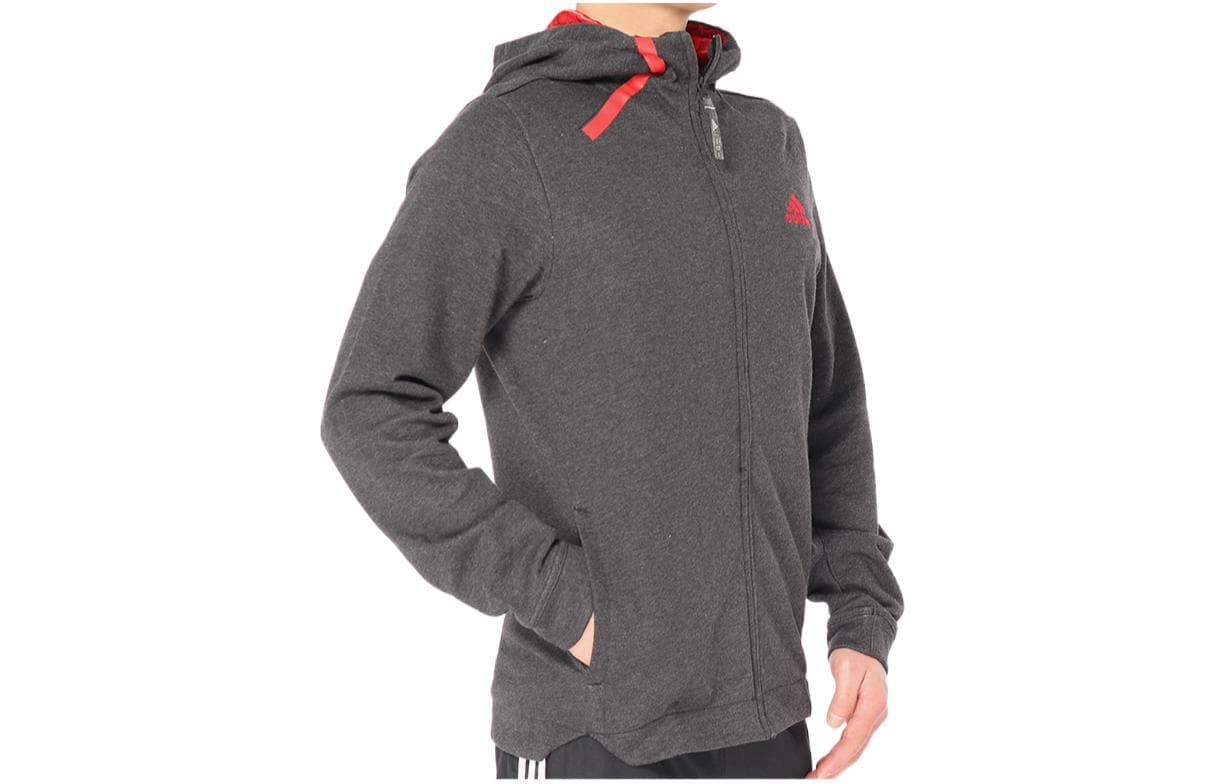 Adidas Jackets Gray Hooded Moderate Other