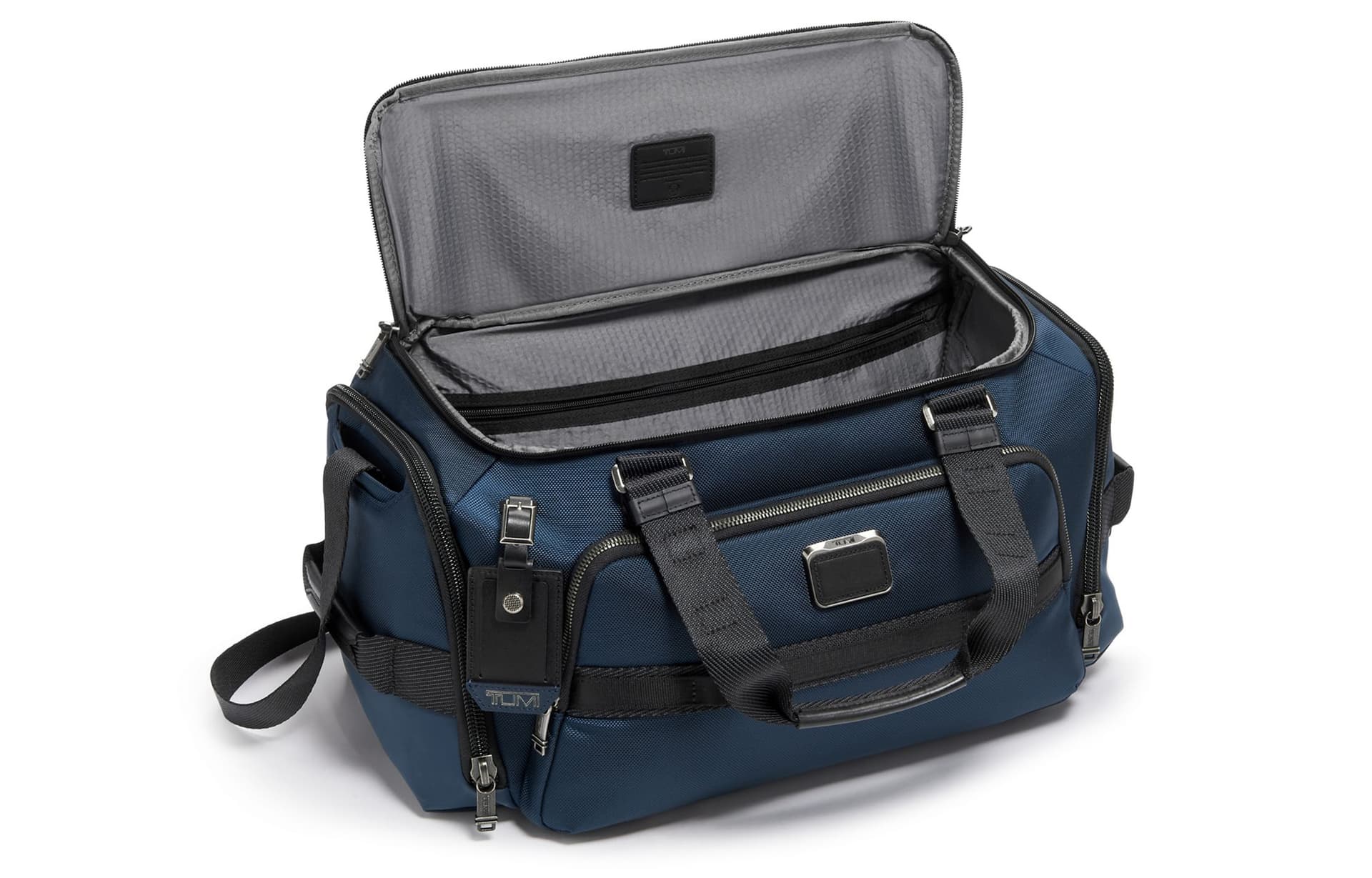 TUMI Alpha Bravo Baller Nylon Handbag, Shoulder Bag, Crossbody Bag, Travel Bag Regular Marine Blue