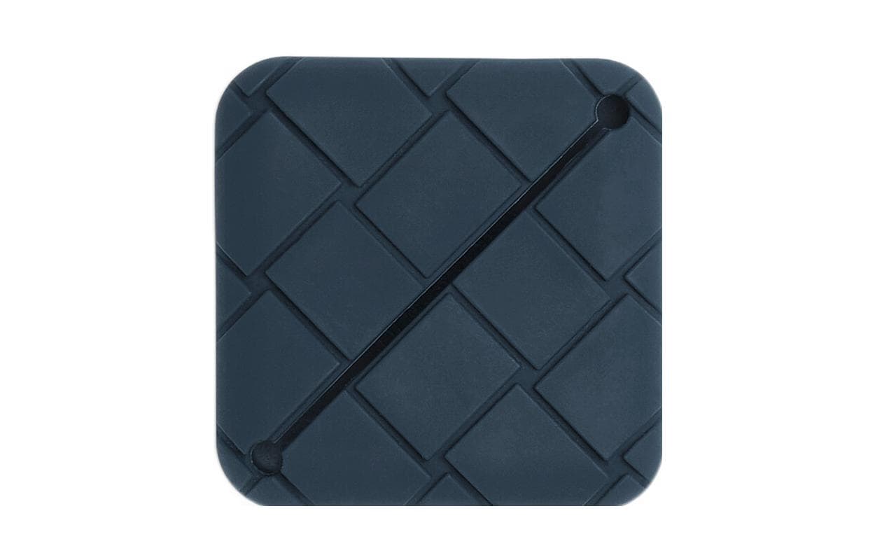 Bottega Veneta Silicone Coin Purse Dark Blue