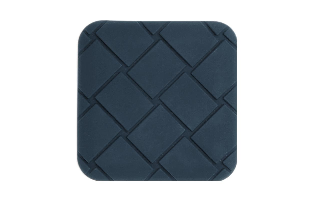 Bottega Veneta Silicone Coin Purse Dark Blue