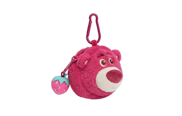 POTDEMIEL Plush Coin Purse Regular Rose Red