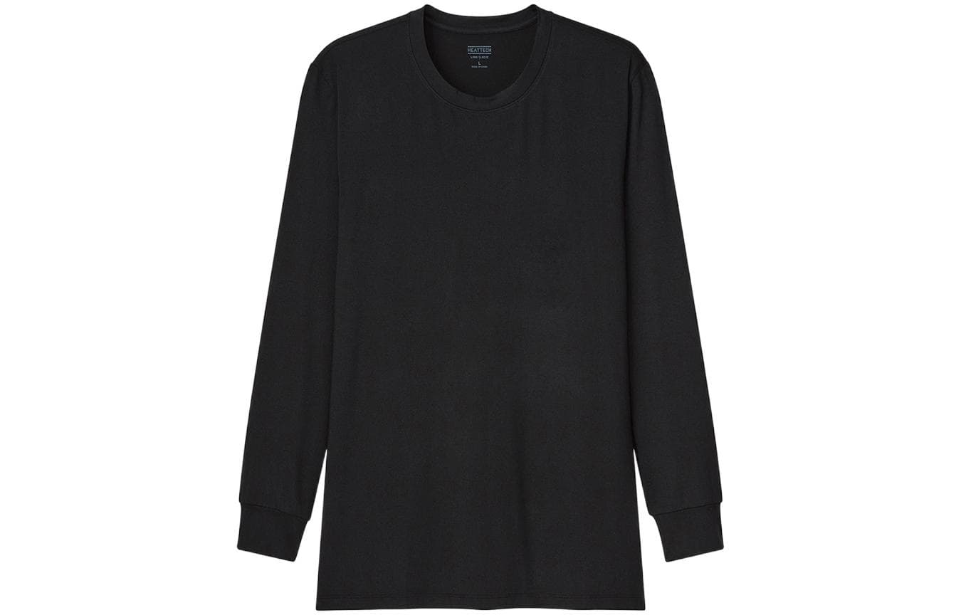 UNIQLO Thermal Tops Black