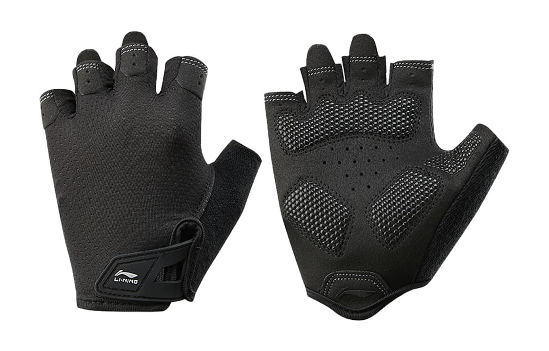 Li Ning Sports Glove Black Black