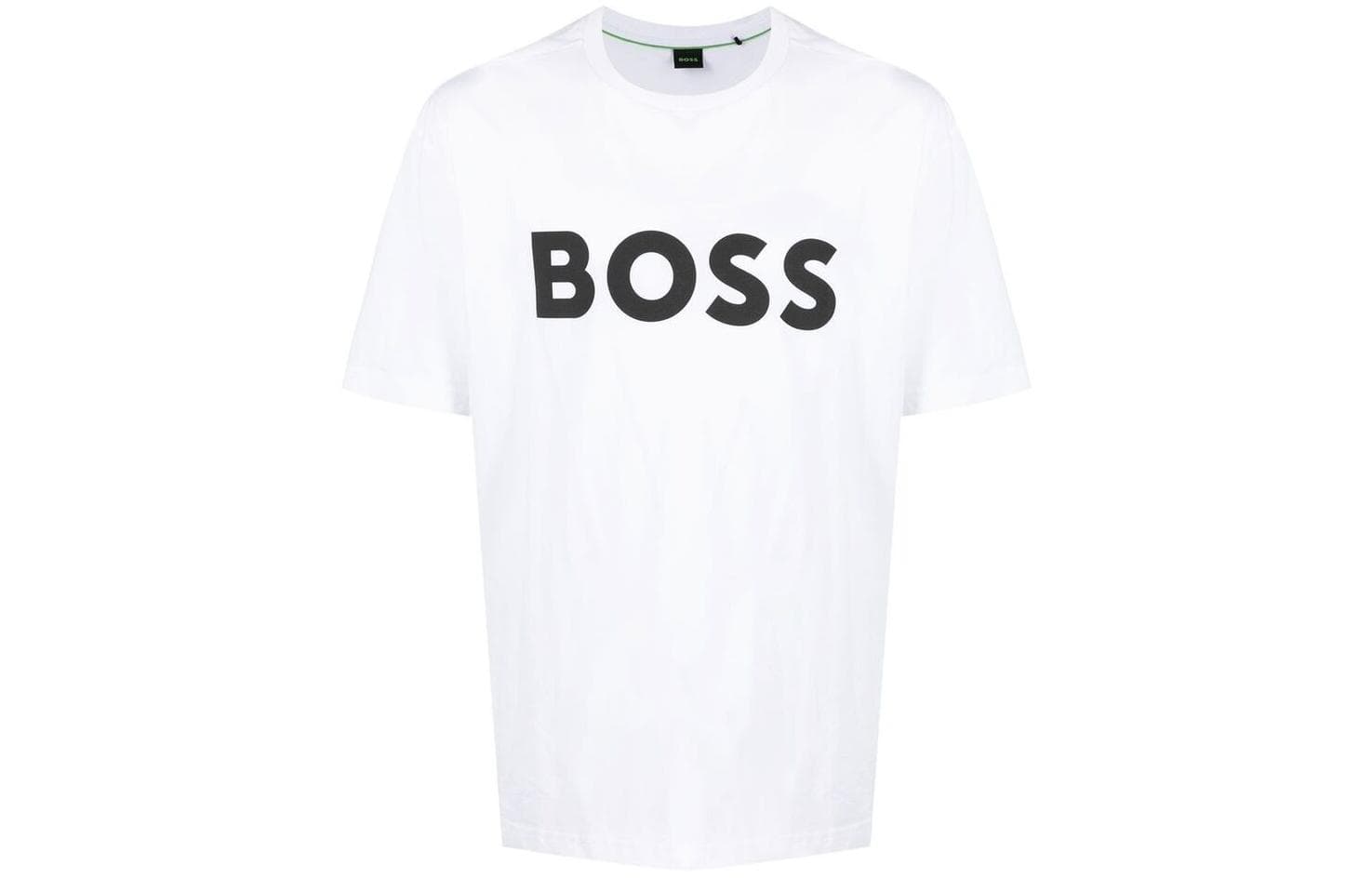 Hugo Boss logo-print crew-neck T-shirt White