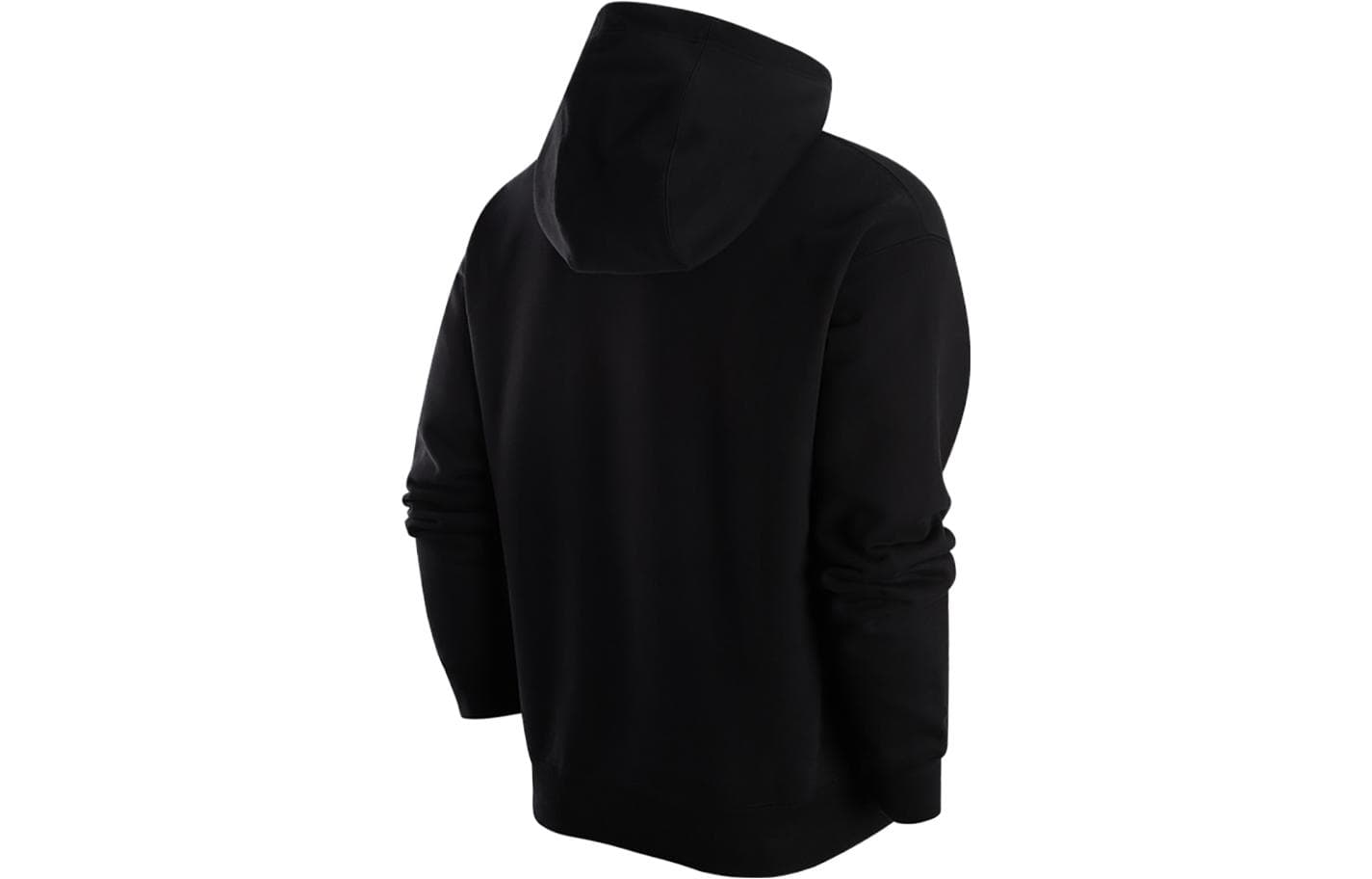 Nike Sweatshirts Black Hooded Moderate Straight Fit