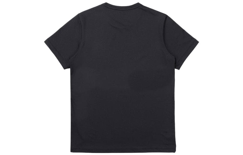 FILA TShirts Black Crew Neck Moderate Straight Fit