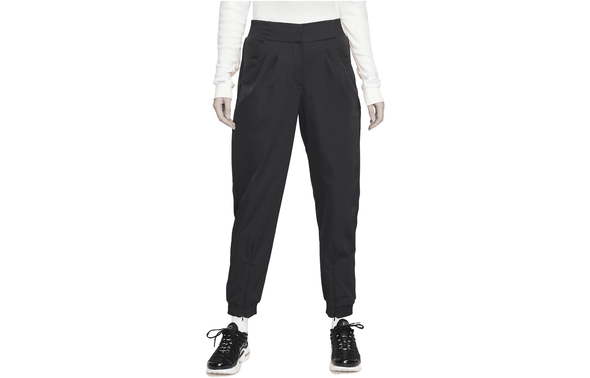 Nike high-waisted tapered trousers