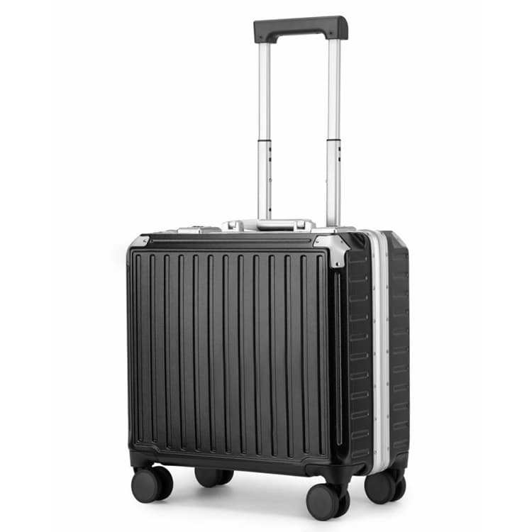 PAUL FRANK ABS+pc Suitcase, Luggage, Travel Bags For Airplane Check in Multicolor Obsidian Black