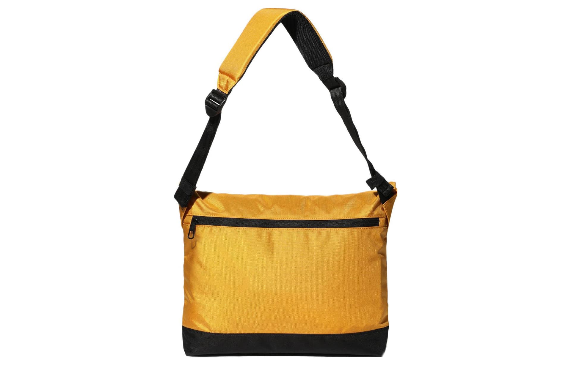 FILA Letter Print Nylon Crossbody Bag, Shoulder Bag Regular Yellow