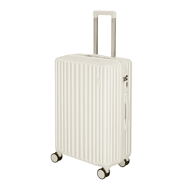 TGURU ABS+PC Suitcase Travel Bag Luggage 20 Inch, 24 Inch, 28 Inch White