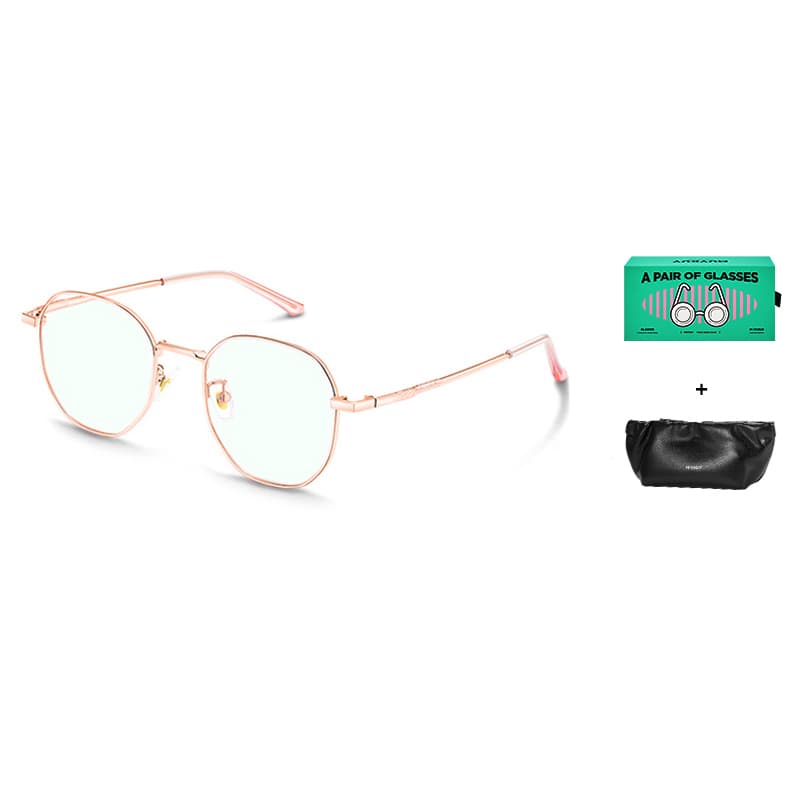 MUYKUY Blue Light Blocking Glass MKIU00102 Rose Gold (Gift Box Set)