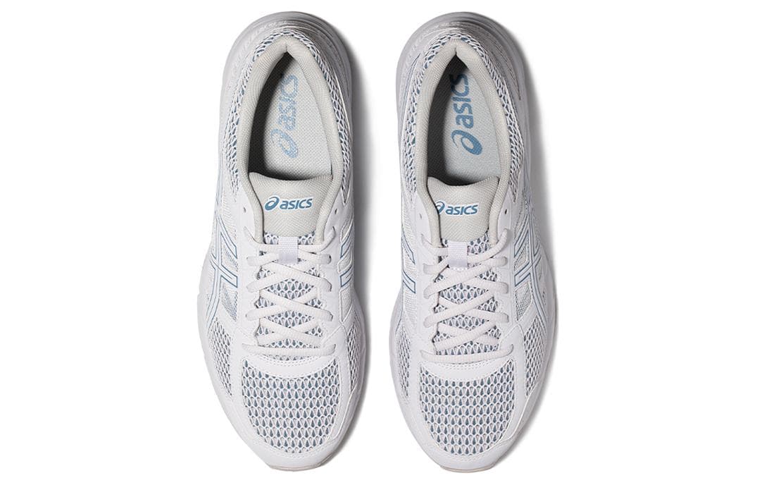 ASICS Gel Contend 4 Textile, Synthetic Breathable Gray Blue