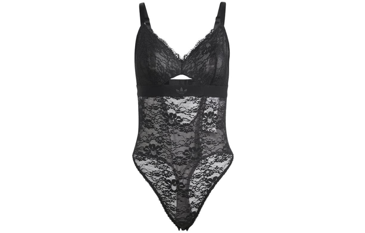 Adidas Originals Modern Flex Lace Bodysuits Black Other