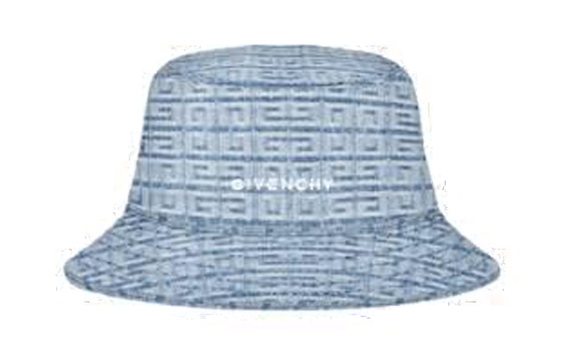 Givenchy Cotton Bucket Hats Blue Blue