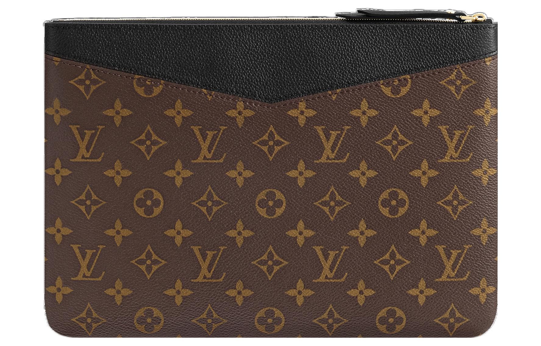 LOUIS VUITTON Daily Pouch Monogram Canvas Noir Box(Basic Set+Box)