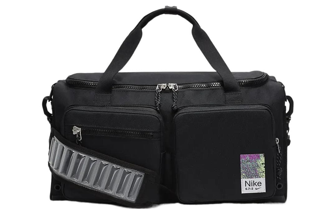 Nike Fabric Luggage Bag, Shoulder Bag, Crossbody Bag, Handbag, Travel Bag Black