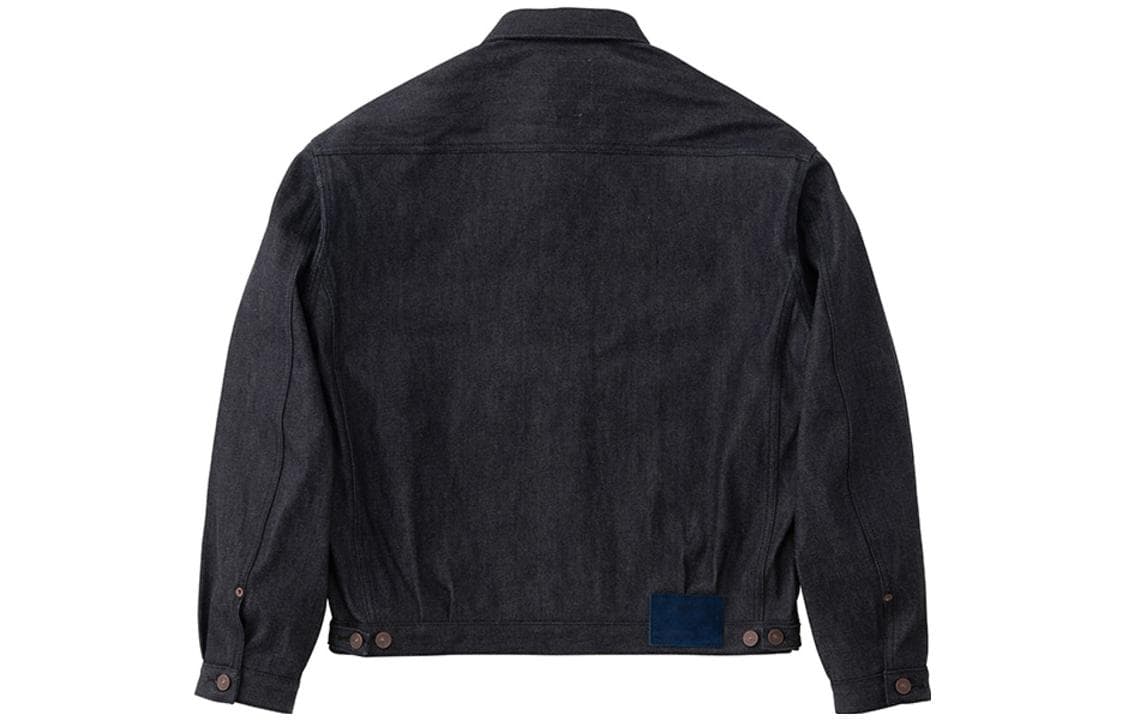 Visvim Denim Jackets Gray Lapel Moderate Other