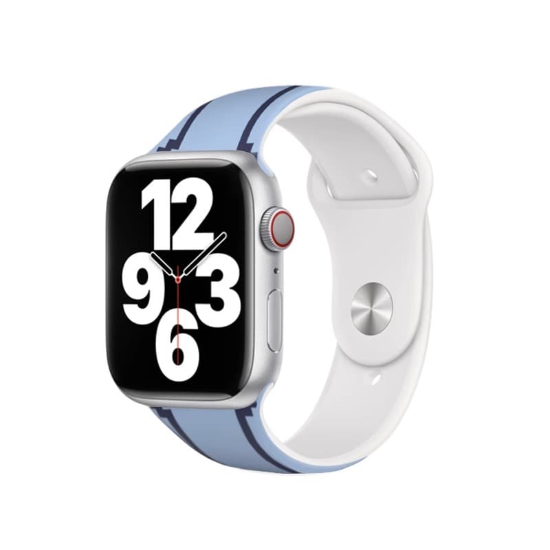 Biaodaige Strap Apple Compatibility Silicone Material Black