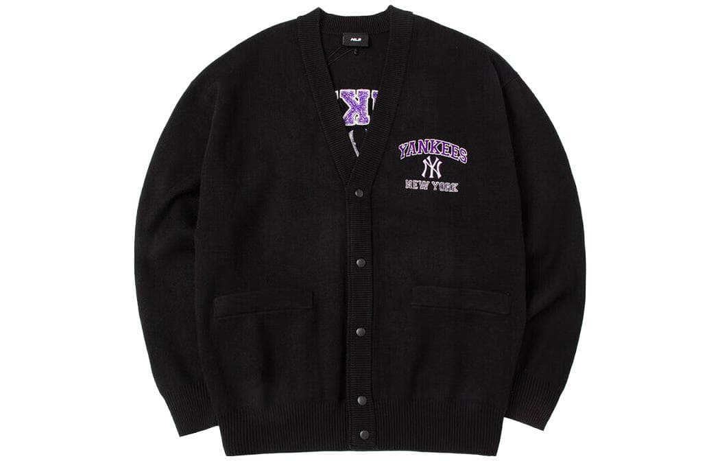 MLB Varsity Knitwear Black