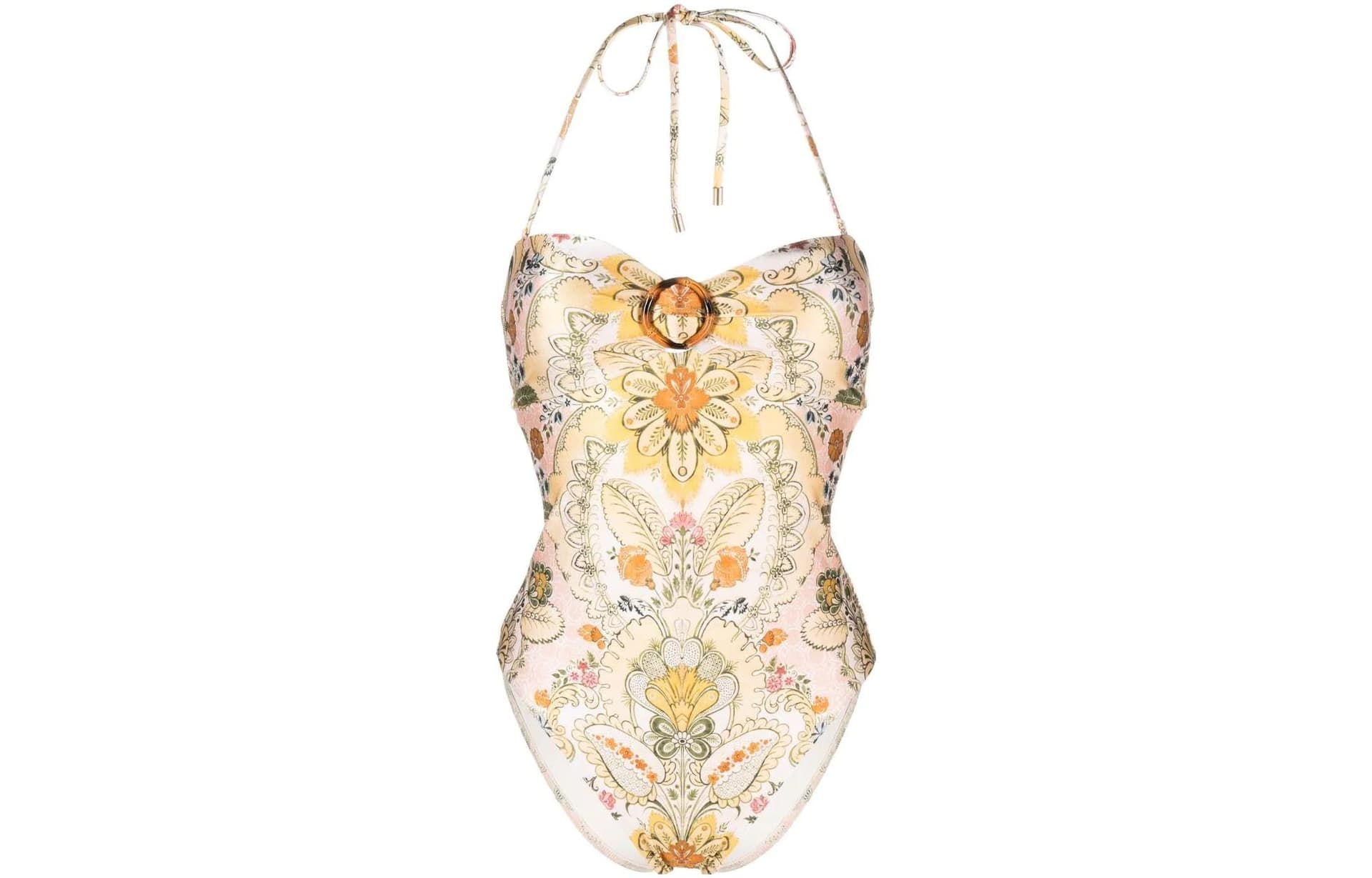 Zimmermann baroque patternprint swimsuit