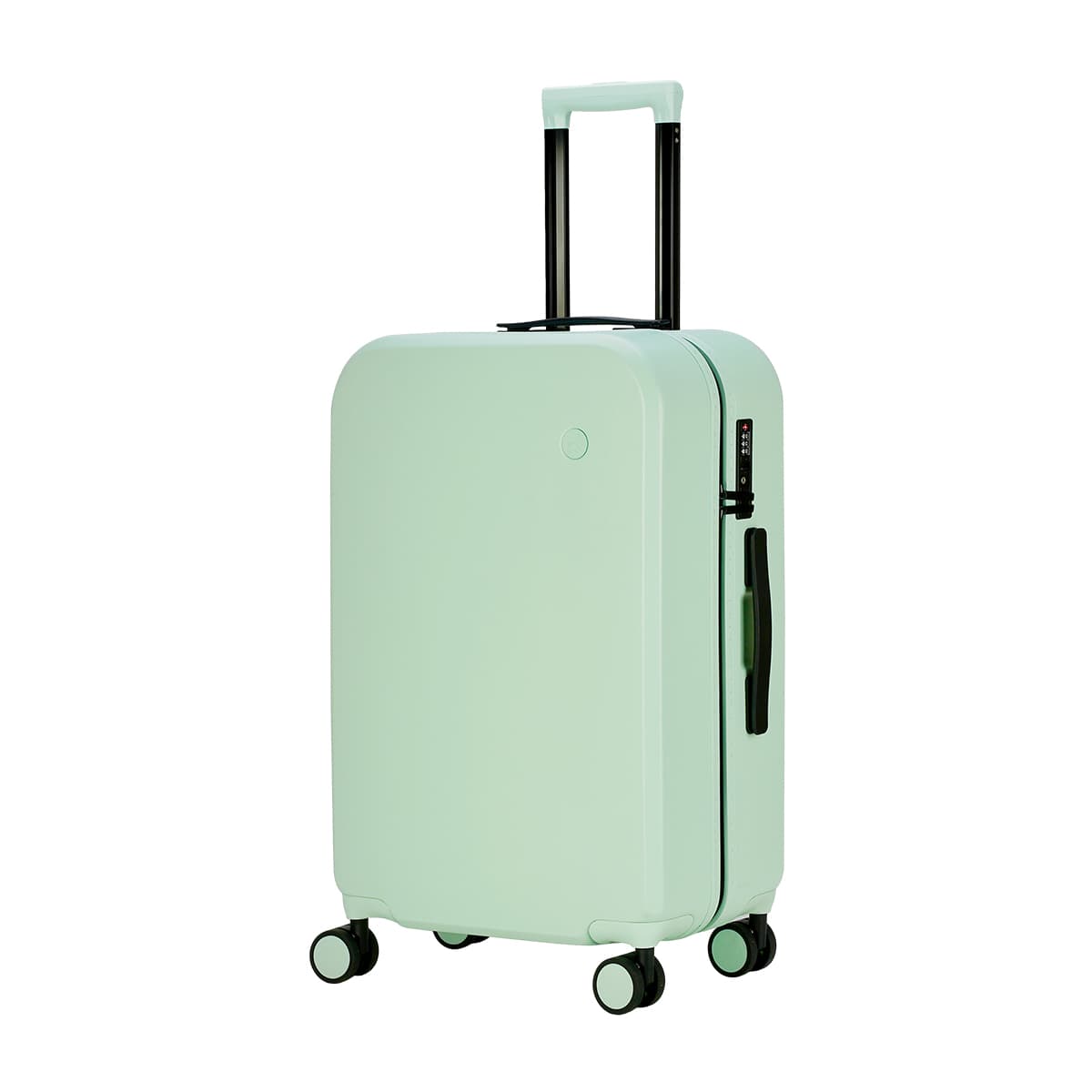 TGURU PC Suitcase Password Box Travel Luggage 20 Inch, 18 Inch, 24 Inch, 26 Inch Multicolor Light Green