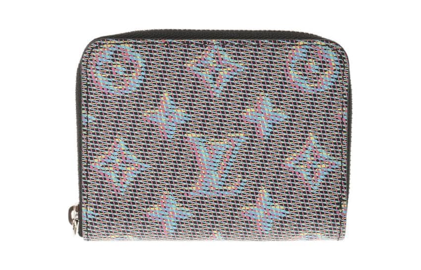 LOUIS VUITTON Zippy Coin Purse Monogram Lv Pop Blue Basic Set (Bag+Dust Bag)
