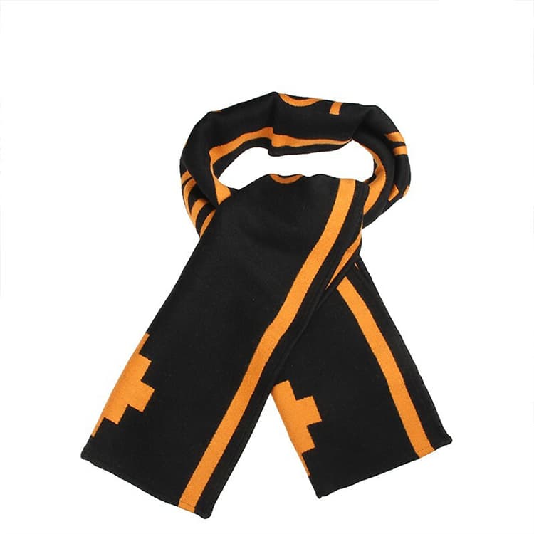 Marcelo Burlon Wool Black Orange