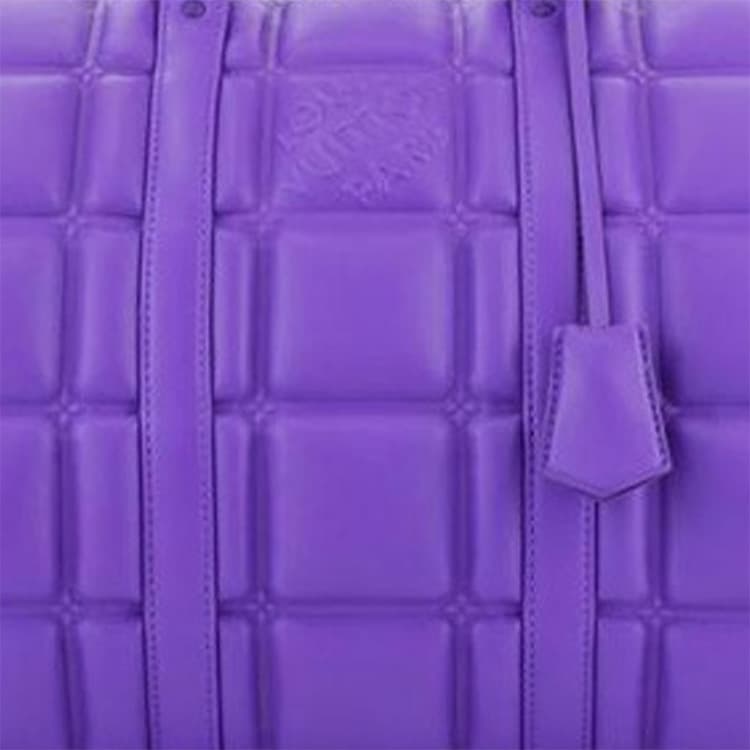 LOUIS VUITTON Keepall Travel Bag Purple
