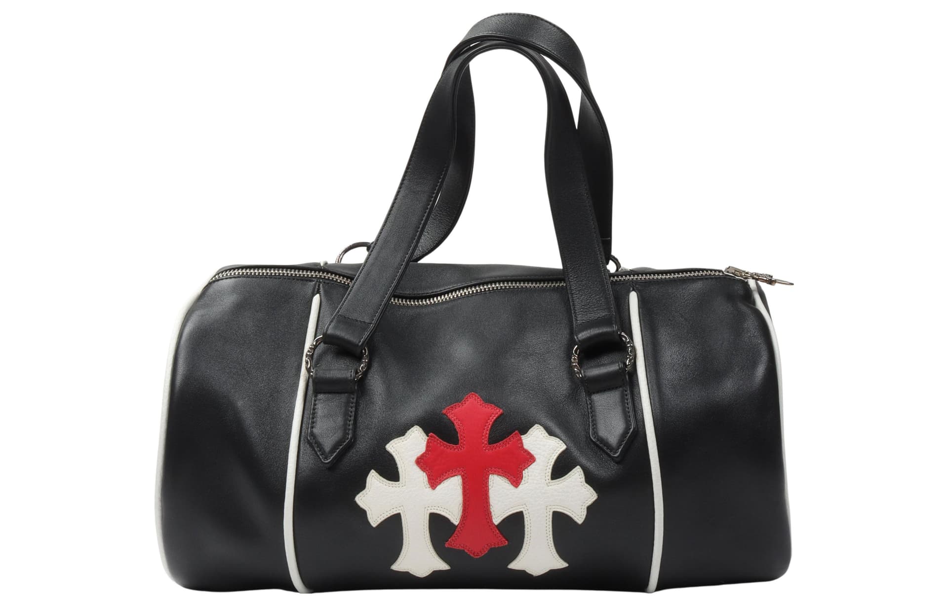 Chrome Hearts Bucket Bag Handbag Travel Bag Black Basic Set (Bag+Dust Bag)