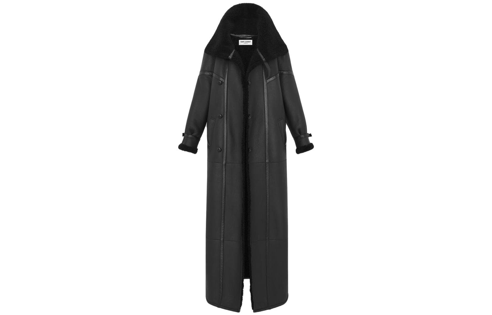 SAINT LAURENT Long Duffle Coat