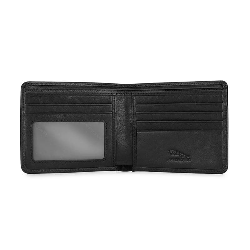 JAGUAR Cow Wallet Regular Black