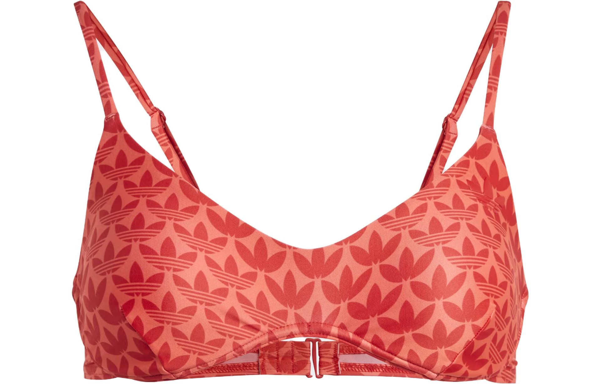Adidas Originals Monogram Swim Two Piece Swimsuit Red