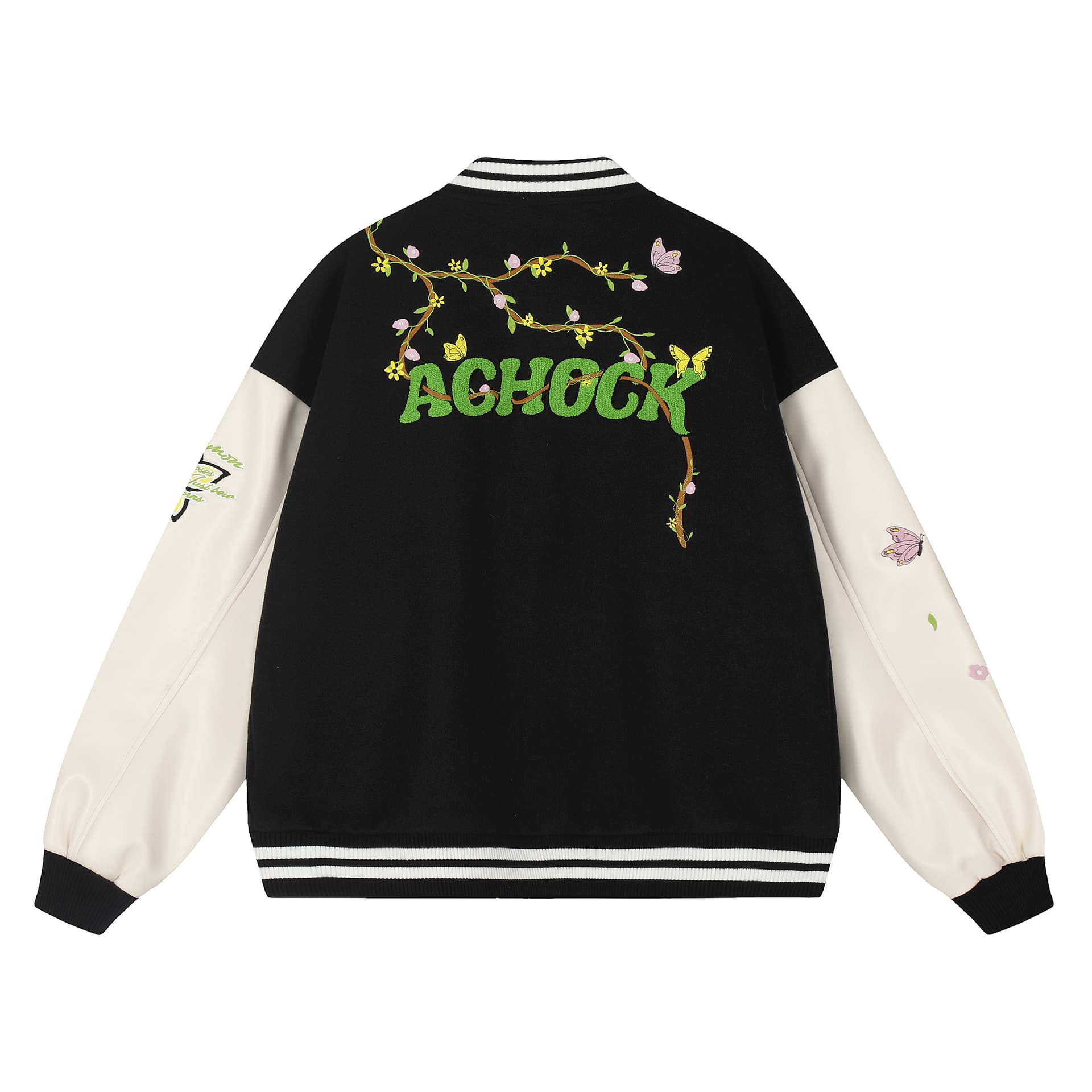 A chock Embroidery Baseball Jersey