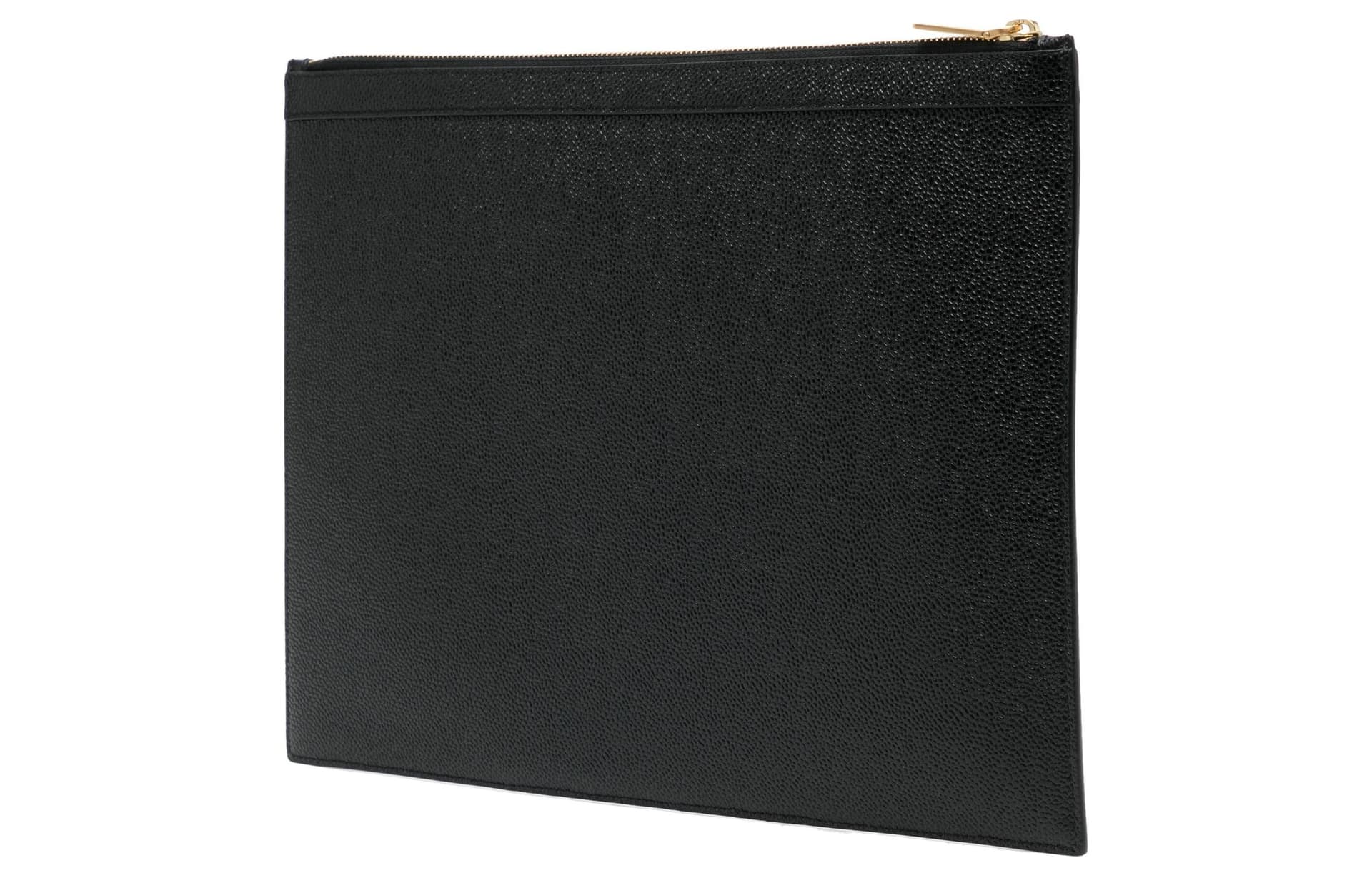 THOM BROWNE Logo Stamp Clutch Bag