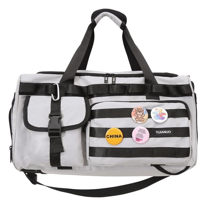 SWIMADE Nylon Crossbody Bag Travel Bag Regular Black Spell Gray Spell Army Green Gray
