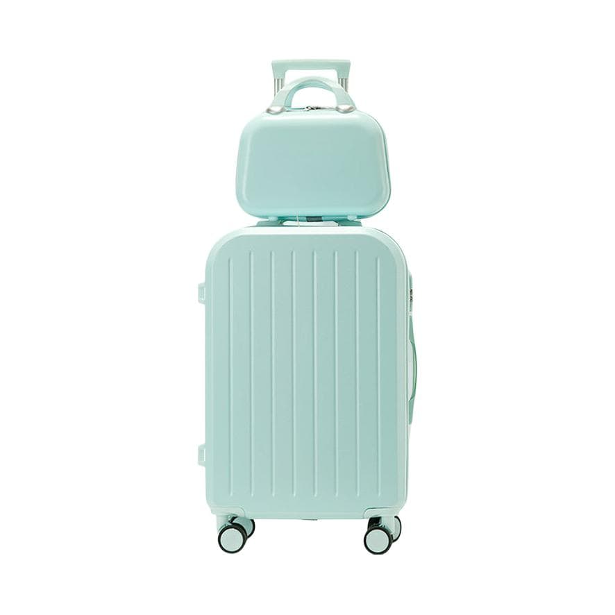 Duoluplo Luggage Light Blue Combo Luggage Set777